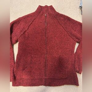 Women’s super soft zip up sweater